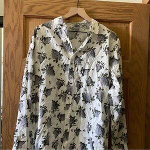 Floral Button-Up Shirt